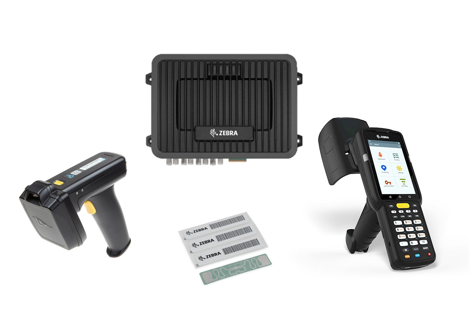 RFID, strojové vidění a senzory